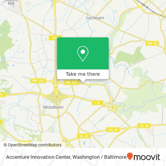 Mapa de Accenture Innovation Center