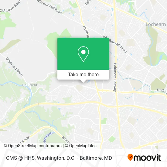 CMS @ HHS map