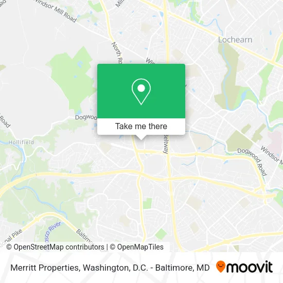 Mapa de Merritt Properties
