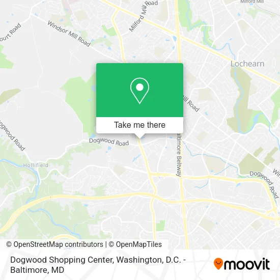 Dogwood Shopping Center map