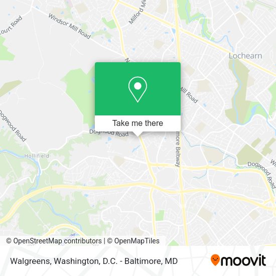 Walgreens map