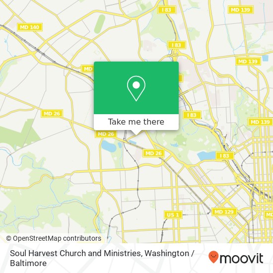 Mapa de Soul Harvest Church and Ministries