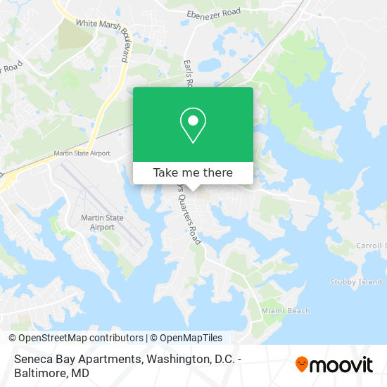 Mapa de Seneca Bay Apartments