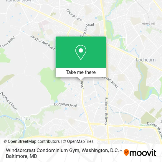 Windsorcrest Condominium Gym map