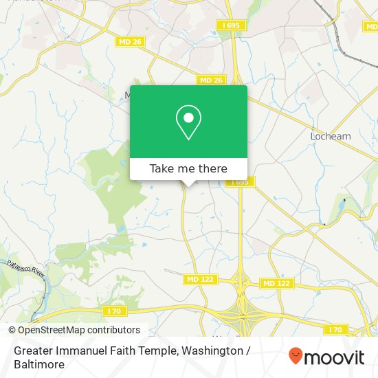 Greater Immanuel Faith Temple map