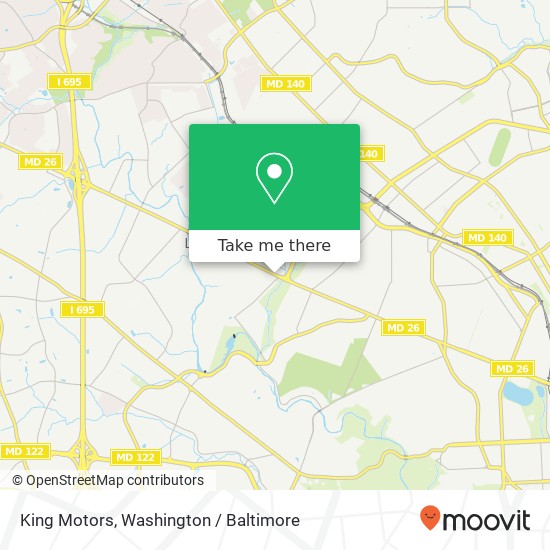 Mapa de King Motors