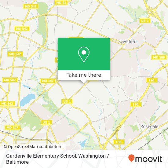 Mapa de Gardenville Elementary School