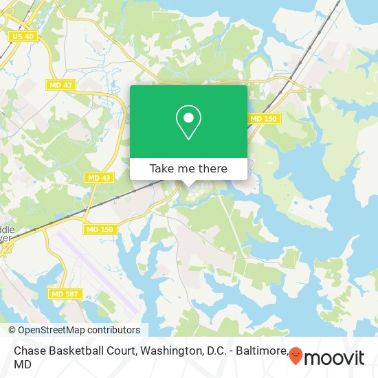Chase Basketball Court map