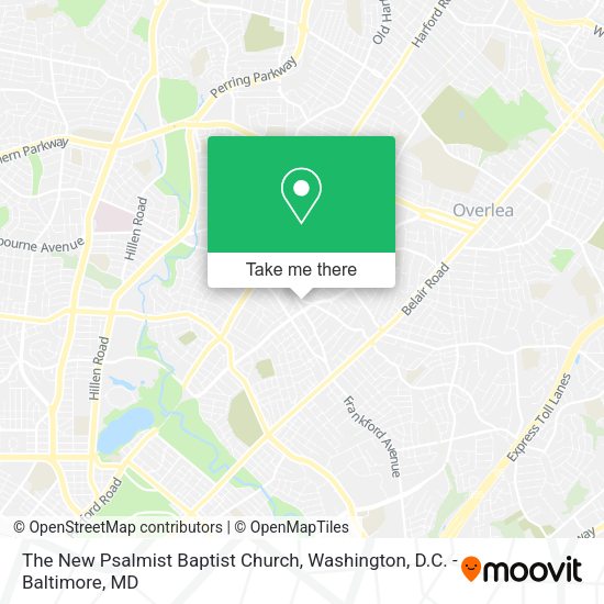How To Get To The New Psalmist Baptist Church In Baltimore By Bus Or Light Rail