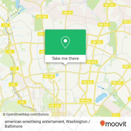 american wrestleing entertament map
