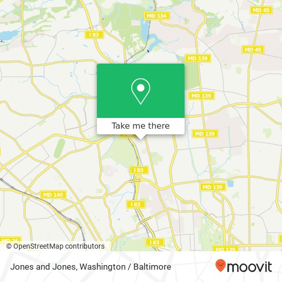 Mapa de Jones and Jones