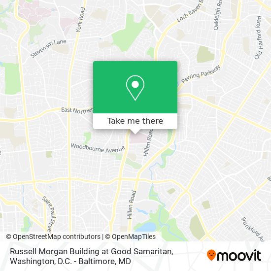 Mapa de Russell Morgan Building at Good Samaritan
