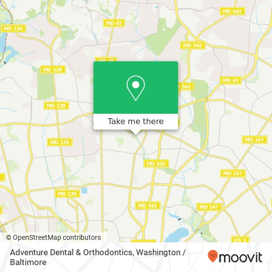 Adventure Dental & Orthodontics map