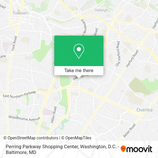Mapa de Perring Parkway Shopping Center