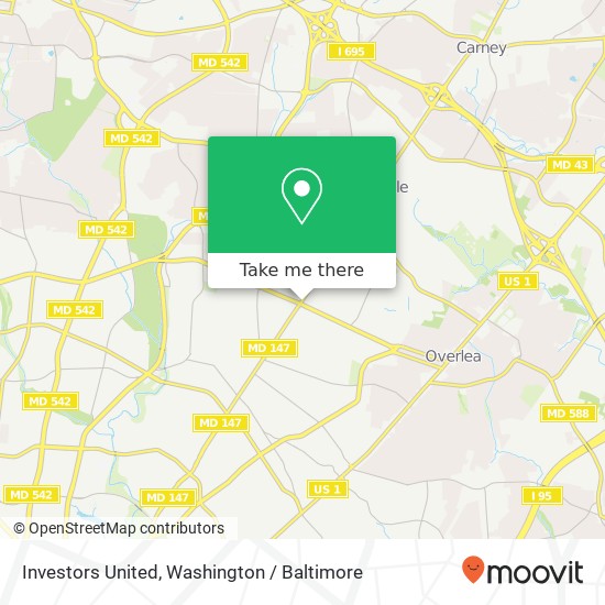 Investors United map