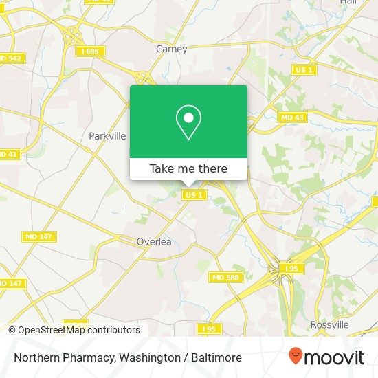 Northern Pharmacy map