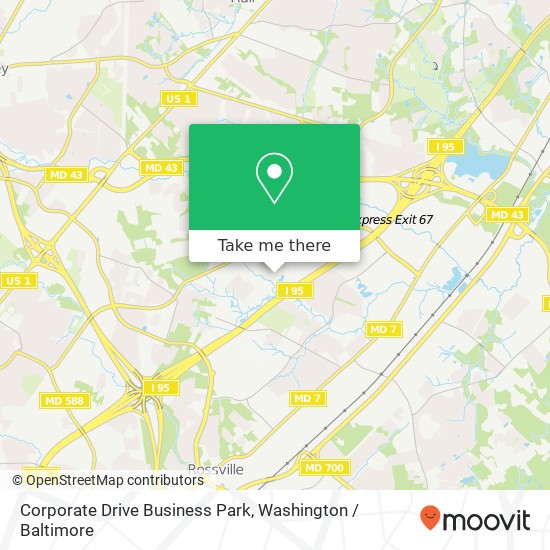 Corporate Drive Business Park map