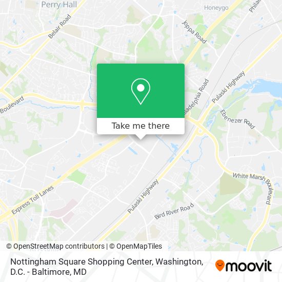 Nottingham Square Shopping Center map