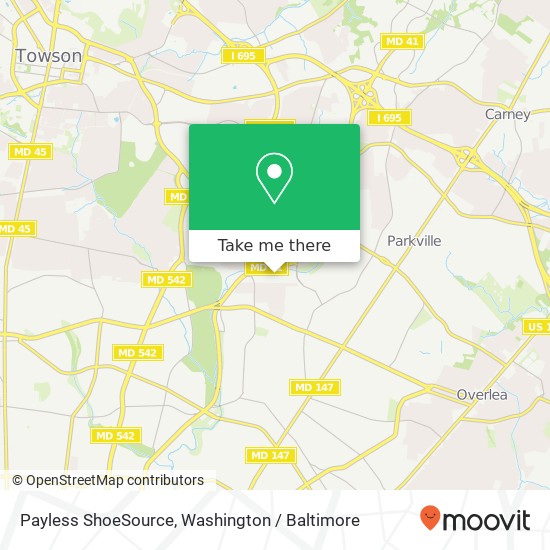 Payless ShoeSource map