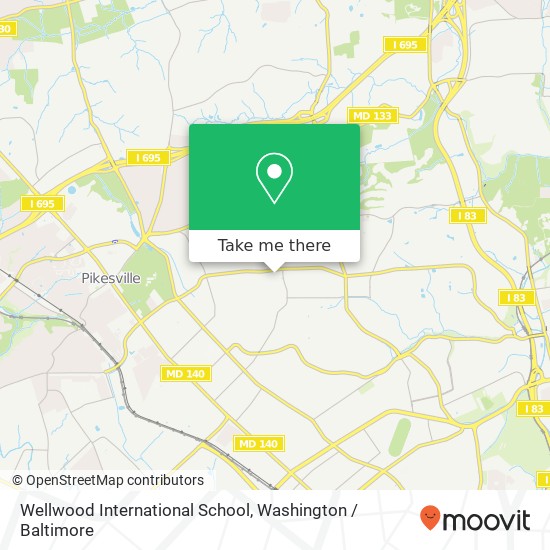 Wellwood International School map