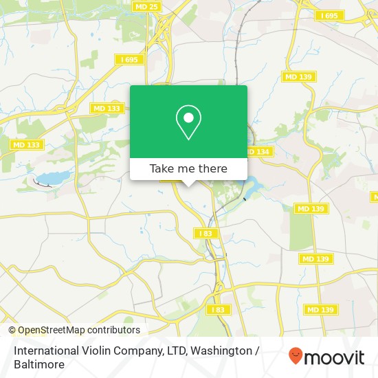 International Violin Company, LTD map
