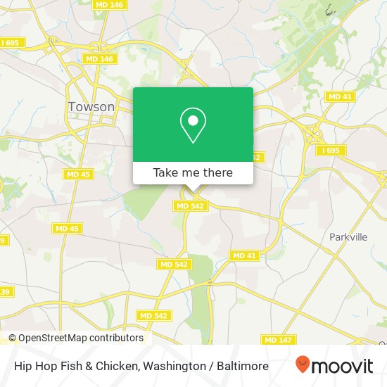Mapa de Hip Hop Fish & Chicken