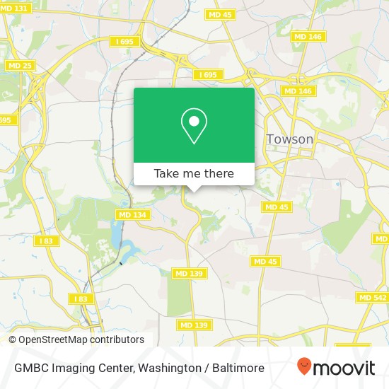 Mapa de GMBC Imaging Center
