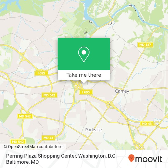 Perring Plaza Shopping Center map