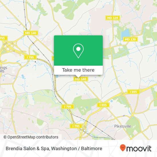 Brendia Salon & Spa map