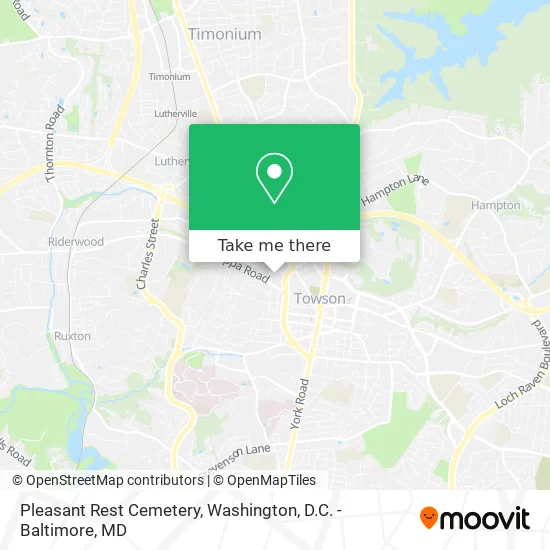 Pleasant Rest Cemetery map