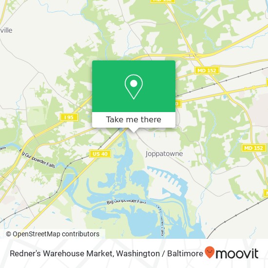 Redner's Warehouse Market map