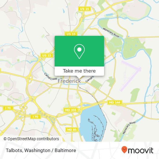 Talbots map