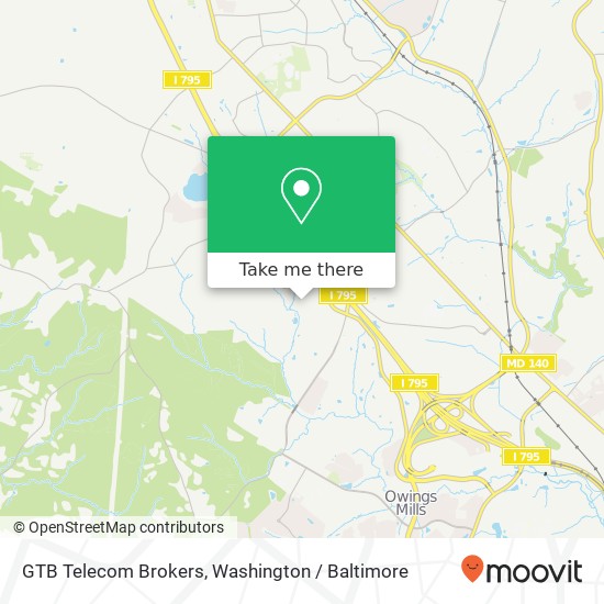 GTB Telecom Brokers map