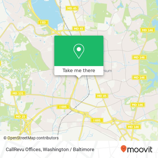 Mapa de CallRevu Offices