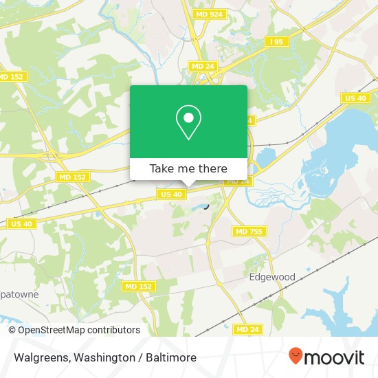 Walgreens map