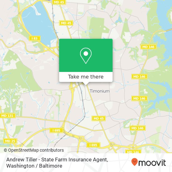 Andrew Tiller - State Farm Insurance Agent map