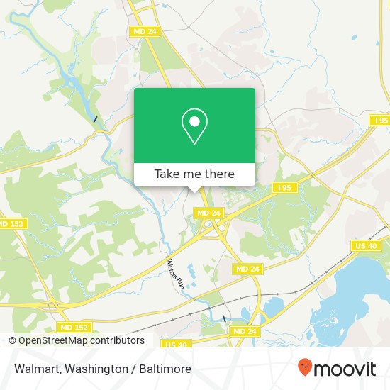 Walmart map