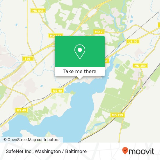 SafeNet Inc. map