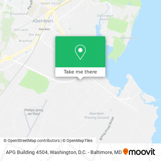 Mapa de APG Building 4504