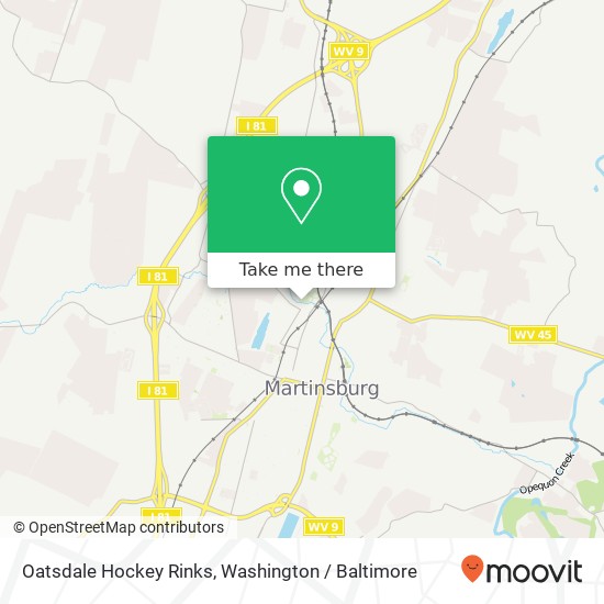 Oatsdale Hockey Rinks map