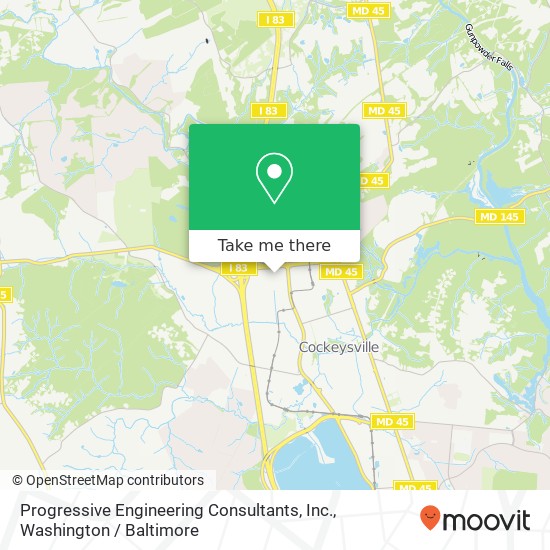 Mapa de Progressive Engineering Consultants, Inc.