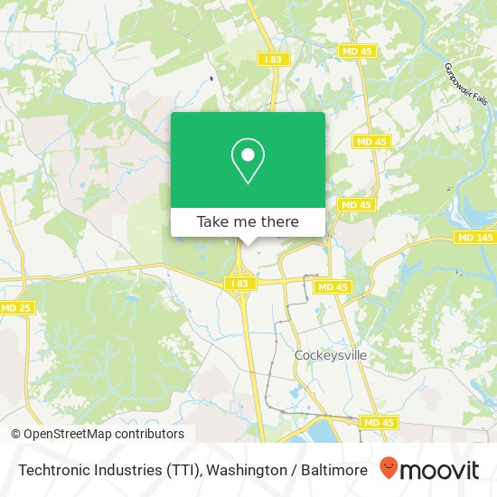 Techtronic Industries (TTI) map