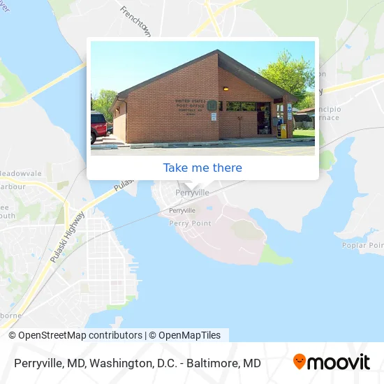 Perryville, MD map