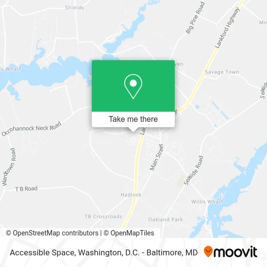 Accessible Space map