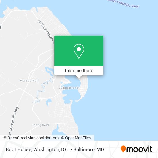 Mapa de Boat House