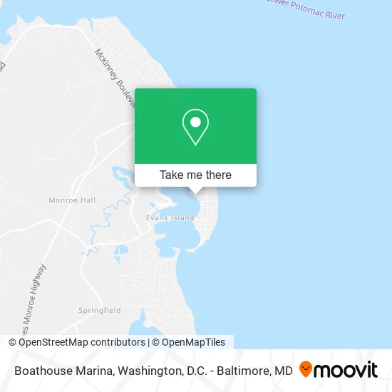 Boathouse Marina map