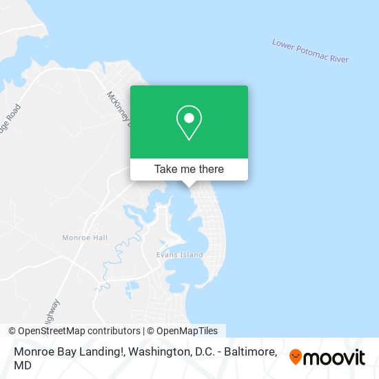 Monroe Bay Landing! map
