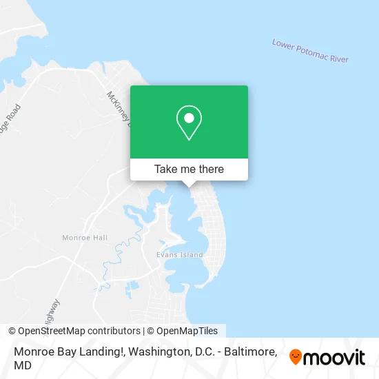 Monroe Bay Landing! map