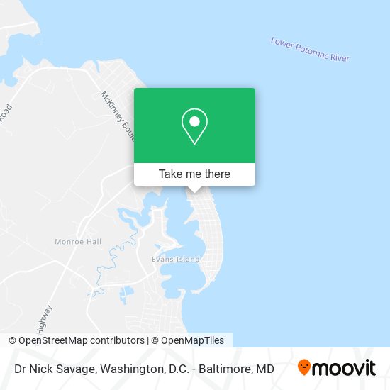 Dr Nick Savage map