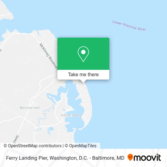 Ferry Landing Pier map